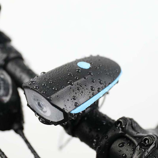 2 in 1 Clacson e Luce per Bici Ricaricabile