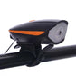 2 in 1 Clacson e Luce per Bici Ricaricabile
