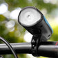 2 in 1 Clacson e Luce per Bici Ricaricabile