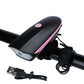 2 in 1 Clacson e Luce per Bici Ricaricabile