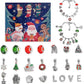 🎅Idea regalo di Natale 50%OFF -🎁Set di braccialetti del calendario dell'Avvento di Natale fai da te