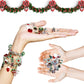 🎅Idea regalo di Natale 50%OFF -🎁Set di braccialetti del calendario dell'Avvento di Natale fai da te