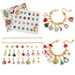 🎅Idea regalo di Natale 50%OFF -🎁Set di braccialetti del calendario dell'Avvento di Natale fai da te
