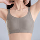 Reggiseno sottile e senza fili con coppa a orecchie di coniglio