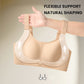 Reggiseno sottile e senza fili con coppa a orecchie di coniglio