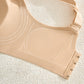 Reggiseno sottile e senza fili con coppa a orecchie di coniglio