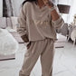 ⏳Offerta limitata! ⏰Set casual da donna, camicetta stampata e pantaloni larghi