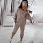 ⏳Offerta limitata! ⏰Set casual da donna, camicetta stampata e pantaloni larghi