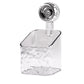 🛁✨Scaffale a ventosa in stile lusso con motivo a ghiacciaio