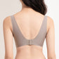 Reggiseno di sostegno senza cuciture a spalline larghe altamente elasticizzat