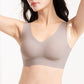 Reggiseno di sostegno senza cuciture a spalline larghe altamente elasticizzat