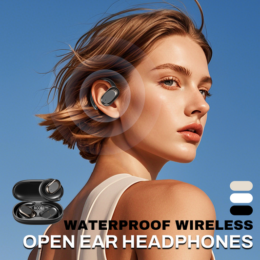 Cuffie impermeabili open-ear con traduzione A