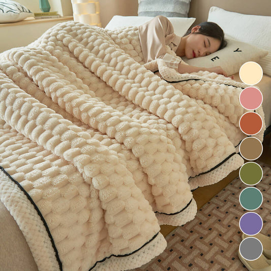 Regalo caldo🎁Coperta calda e spessa di flanell