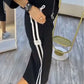 Set giacca e abito da donna con colletto in piedi