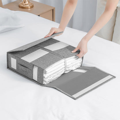 Regalo ideale - Organizzatore di set di lenzuola da letto pieghevol