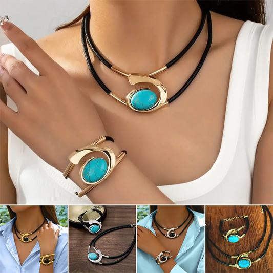 Set di collane e bracciali vintage Boh