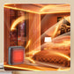 Riscaldatore a parete da 800W con termostato e timer regolabil