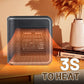Riscaldatore a parete da 800W con termostato e timer regolabil