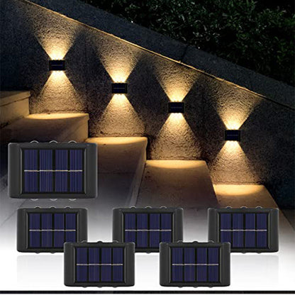 Lampada da parete a energia solare su e giù