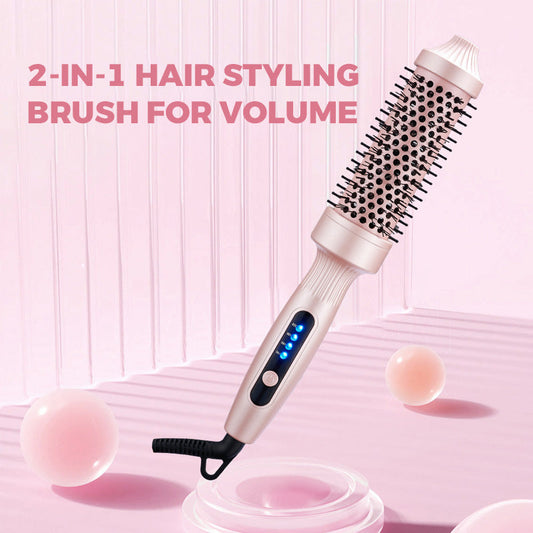 Spazzola 2 in 1 per lo styling dei capelli e il volum