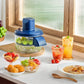 Pelapatate elettrico trasparente per frutta e verdur