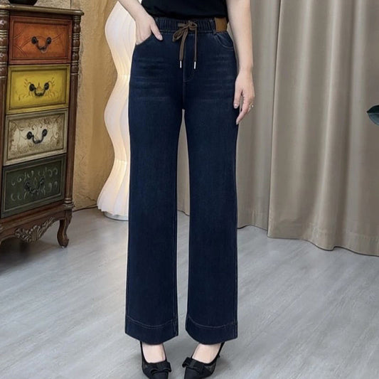 Pantaloni casual da donna a gamba tesa