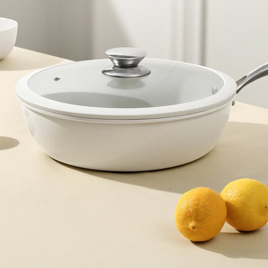 Scelta regalo - Pentola da cucina bianca antiaderente in ceramica