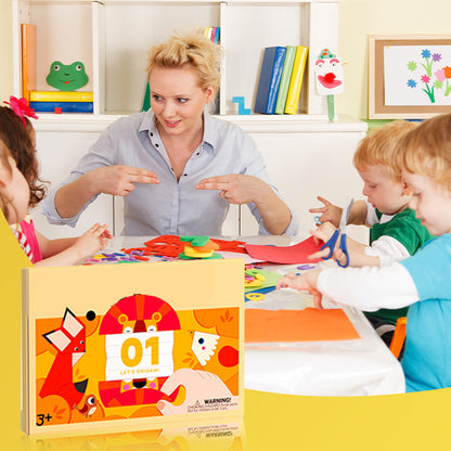Kit completo fai da te per realizzare colorate opere d'arte in carta 3