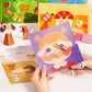 Kit completo fai da te per realizzare colorate opere d'arte in carta 3
