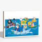 Kit completo fai da te per realizzare colorate opere d'arte in carta 3
