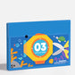 Kit completo fai da te per realizzare colorate opere d'arte in carta 3