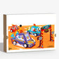 Kit completo fai da te per realizzare colorate opere d'arte in carta 3