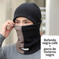 Cappello invernale con fodera calda e sciarpa per il coll