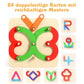 Puzzle Montessori con tessere da inserire 🎅Idea regalo di Natale!🎁Spedizione gratuita
