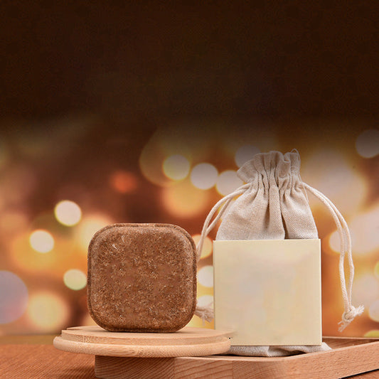 Shampoo solido con erbe natural