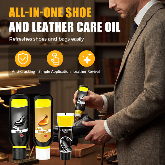 Olio multiuso per la cura delle scarpe e della pell
