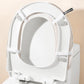 Coprisedile WC extra spesso e confortevole a forma di U