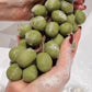 Sapone artigianale profumato all'uva verde con confezione regalo - Detergente, idratante e curativo per la pelle