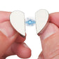 Clip magnetiche per tende a forma di cuor