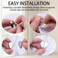 Clip magnetiche per tende a forma di cuor