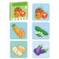 Puzzle con animali e frutta per bambini