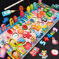 Puzzle educativo in legno con numeri per bambin