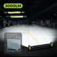 Lampada da lavoro a LED da 3000 LM con ganci