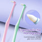 Spazzolino morbido con setole morbide per zone difficili da raggiungere