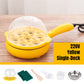 Mini padella elettrica multifunzionale per uso domestic