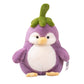 Adorabile pinguino melanzana peluche ultra morbid