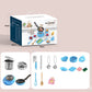 [Miglior regalo per i bambini] Giocattoli da Cucina Miniatura per Bambini - Set da 22 Pezzi