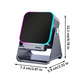 Altoparlante Bluetooth Wireless a Induzione 5-in-1 con Supporto Regolabile per Telefono
