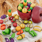 Set di alimenti giocattolo da tagliare per bambini