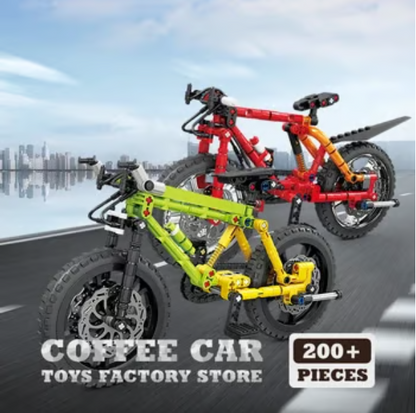 🌟🌟 Fantastico set di mattoncini per costruire mountain bike: un regalo creativo!